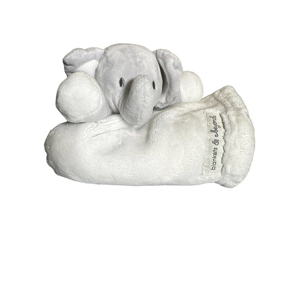 Blankets & Beyond Toys Blankets Beyond Lovey Elephant Baby Security